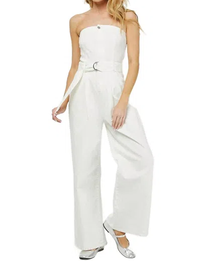 Needii State Street Jumpsuit In White