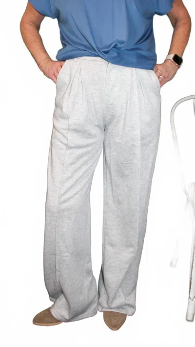 Needii Women's Heather Pants In Grey In Gray