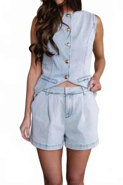 Needii Women's Serene Sky Shorts In Blue