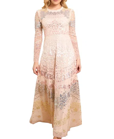 NEEDLE & THREAD ANGELINE SEQUIN GOWN