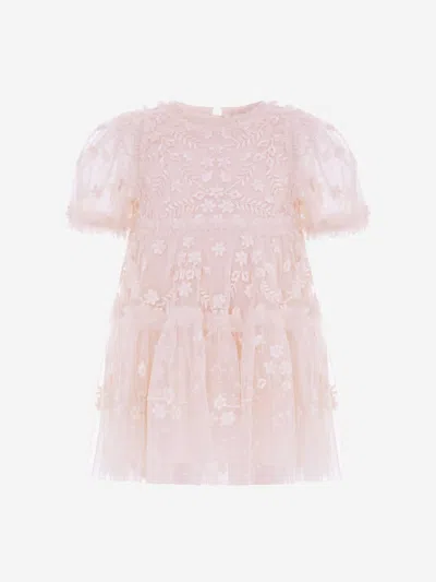 Needle & Thread Baby Girls Clover Dress In Pink