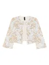 Needle & Thread Baroque Sequin-embellished Tulle Jacket In Multi