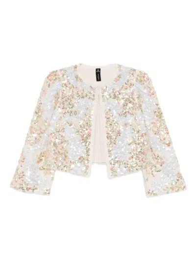 NEEDLE & THREAD BAROQUE-FLORAL JACKET