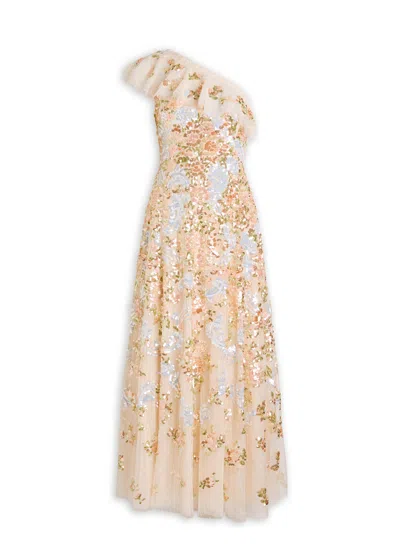 Needle & Thread Baroque Sequin-embellished Tulle Gown