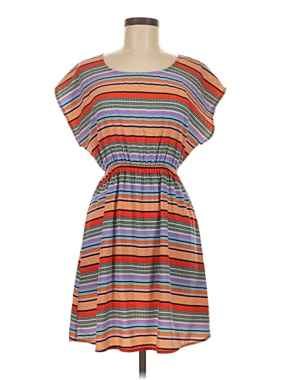 Pre-owned Needle & Thread Casual Dress In Orange