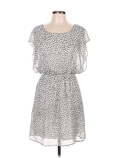 Pre-owned Needle & Thread Casual Dress In White