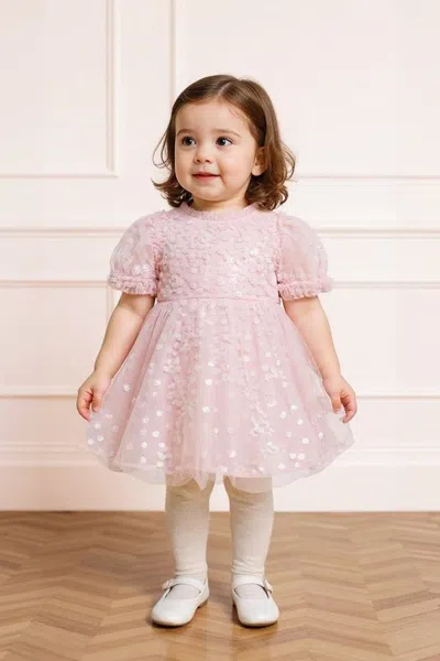 Needle & Thread Confetti Baby Dress In Pink