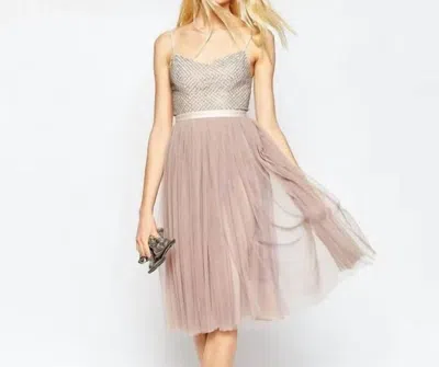 Needle & Thread Coppelia Dress In Pink