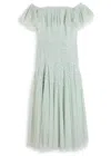 Needle & Thread Dappled Sequin-embellished Tulle Gown