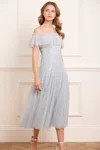 Needle & Thread Dappled Sequin Off-shoulder Ballerina Dress
