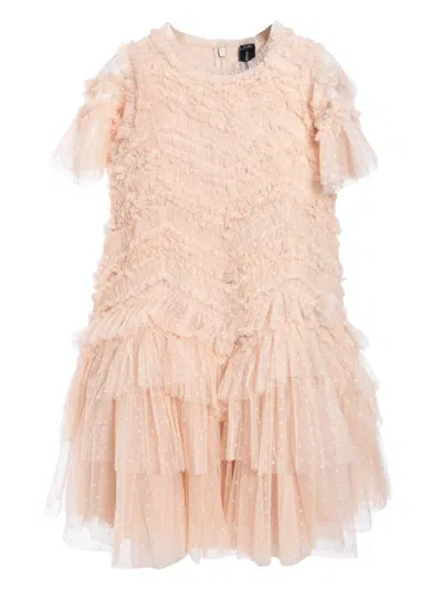 Needle & Thread Kids' Elia Dress In 中性色
