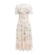 Needle & Thread Embellished Rosalie Ballerina Midi Dress In White