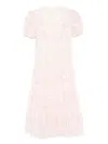 Needle & Thread Floral Embroidered Dress In Neutral