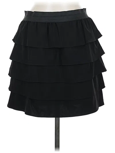 Pre-owned Needle & Thread Formal Skirt In Black