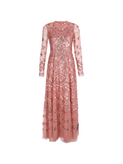 Needle & Thread Freya Sequin-embellished Gown In Pink