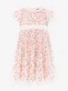 Needle & Thread Girls Everett Bloom Dress In Pink