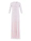 Needle & Thread Isabella Diamond Sequinned Maxi Dress In Pink
