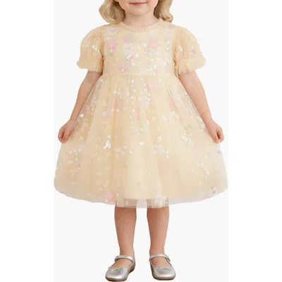 Needle & Thread Babies'  Kid's Floral Confetti Dress In Neutral