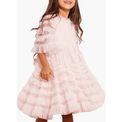 Needle & Thread La Vie En Rose Kids Dress In Pink