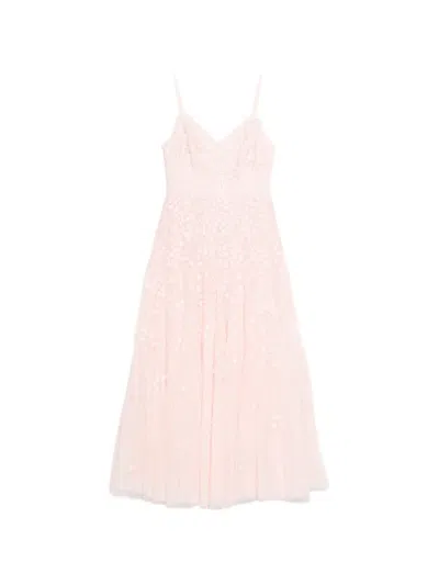 Needle & Thread Maeva Cami Ankle Gown In Pink