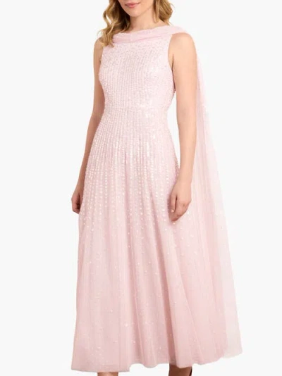 Needle & Thread Moonlight Sequin Ankle Gown In Blue