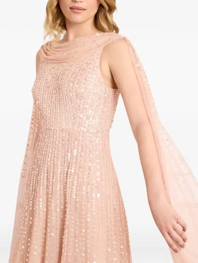 Needle & Thread Moonlight Sequin-embellished Gown In Pink