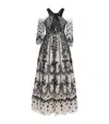 Needle & Thread Off-the-shoulder Adeline Maxi Dress In Black