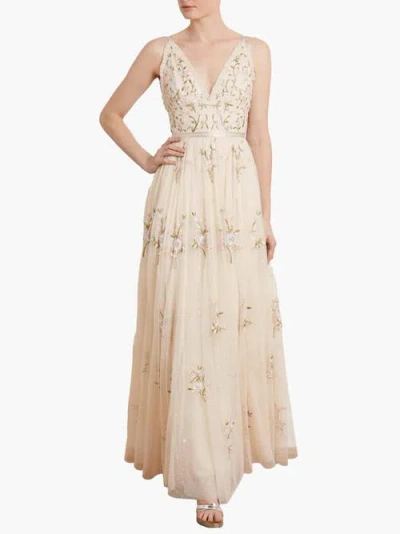 Needle & Thread Petunia Gown In Gold