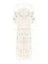 Needle & Thread Rosalie Sequin-embellished Long-sleeve Gown In Multi