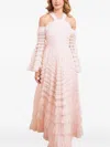 Needle & Thread La Vie En Rose Off-shoulder Gown In Pink