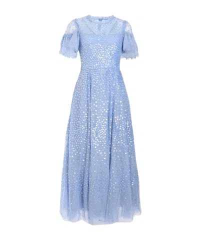 NEEDLE & THREAD SCATTER DOT GOWN