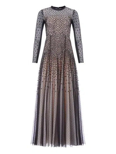 NEEDLE & THREAD SEQUIN-EMBELLISHMENT MAXI DRESS