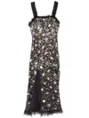 Needle & Thread Shooting Stars Cami Ballerina Dress In Black