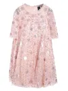Needle & Thread Shooting Stars Dress In 粉色