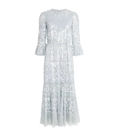 NEEDLE & THREAD SNOWDROP MAXI DRESS