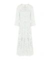 Needle & Thread Tulle Dress With Sequins In White
