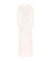 Needle & Thread Tulle Dress With Sequins In White
