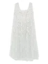 Needle & Thread Versailles Ditsy Gown In Blue