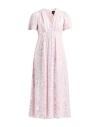 Needle & Thread Woman Midi Dress Light Pink Size 12 Recycled Polyester In Pink