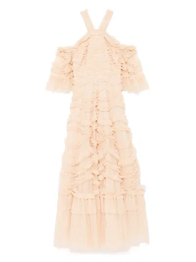 Needle & Thread Bronte Dress In Neutrals
