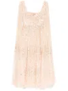 Needle & Thread Sequined Dress In Gold