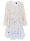 Needle & Thread Sequin Dress In Blue