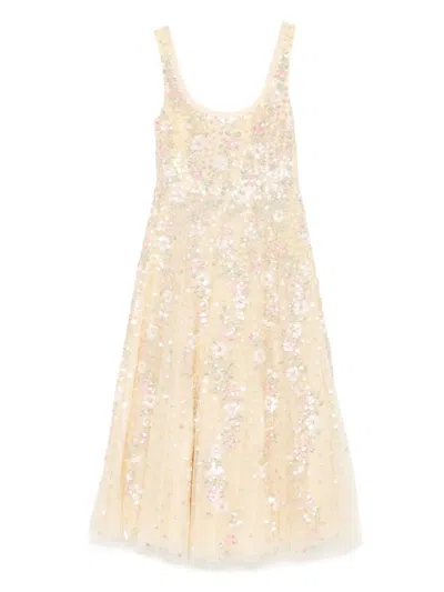 Needle & Thread Confetti Dress In Neutrals