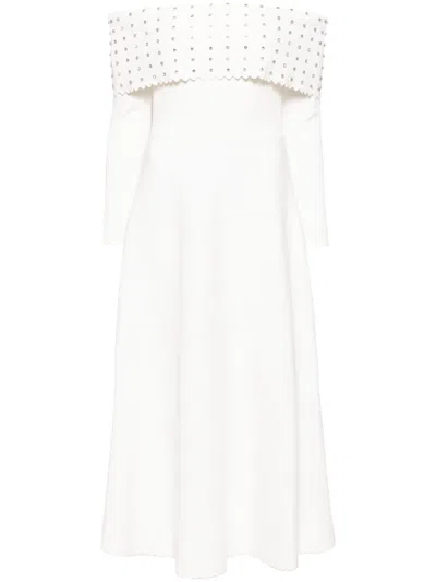 NEEDLE & THREAD CRYSTAL EMBELLISHMENT GOWN