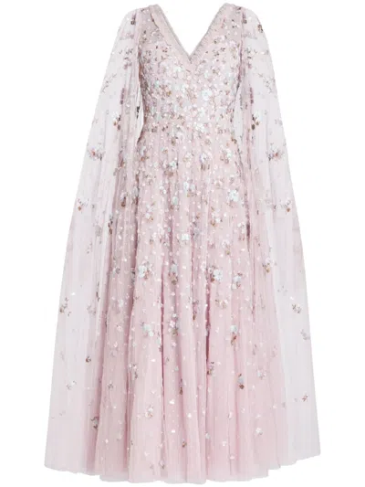 Needle & Thread Dahlia Gown In Pink