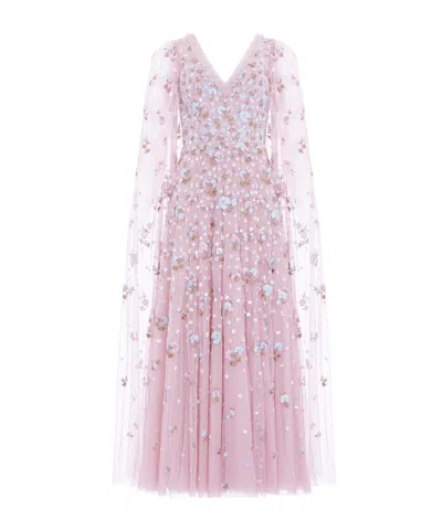 Needle & Thread Dahlia Gown In Pink