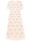 Needle & Thread Daisy Wave Gown In 粉色