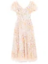 Needle & Thread Dancing Abendkleid Mit Schleife In Gold