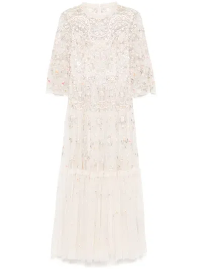 Needle & Thread Dragonfly Garden Gown In Neutrals
