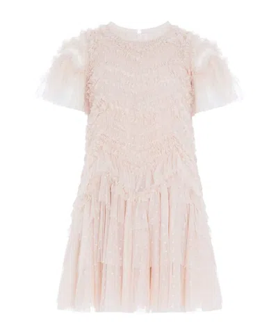 Needle & Thread Elia Dress In Pink